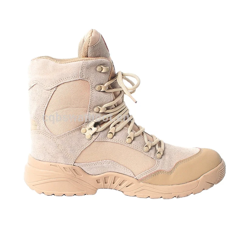Shoes Factory Khaki color boots crossfit shoes desert boots in stock