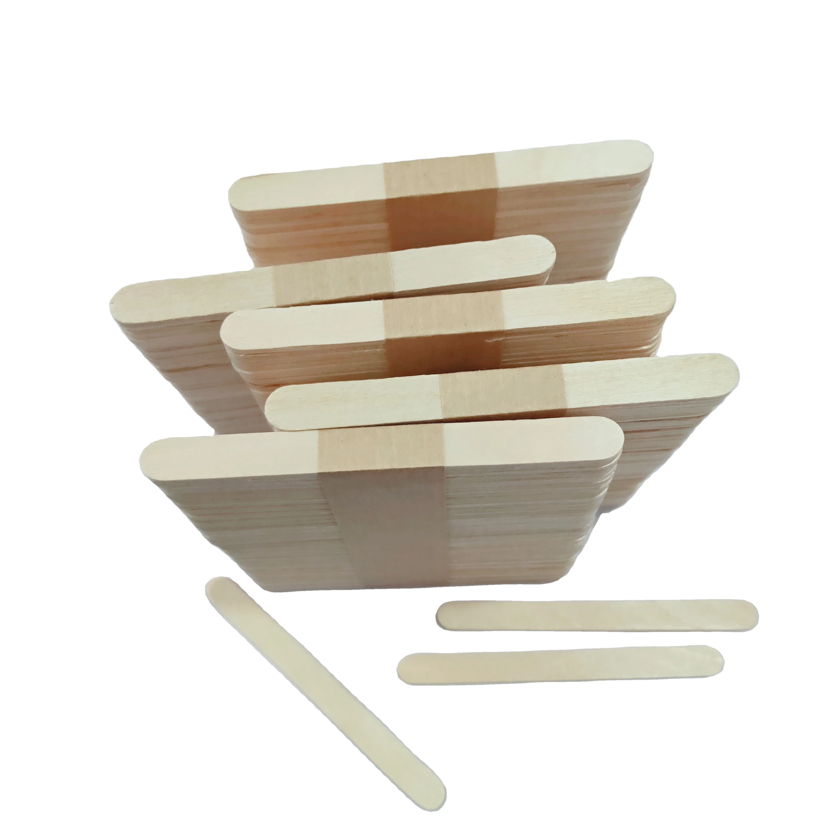 
Custom print logo wood popsicle sticks wooden ice cream sticks for sale 