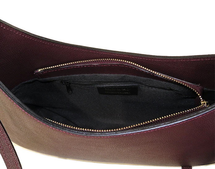 Good Quality Fashion And Unique Design Elegant Top Handle Genuine Leather Bag Handmade In Italy For Sale
