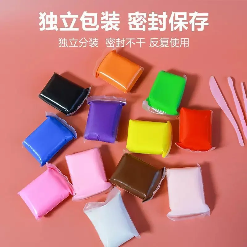 Kids Ultra Light Clay 36 Color Rubber Colored Clay Handmade DIY Air Clay Toys