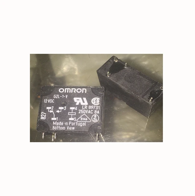 Wholesale electronic components Support BOM  Quotation 12VDC 8A 5pin Relay G2L-1-V 12VDC