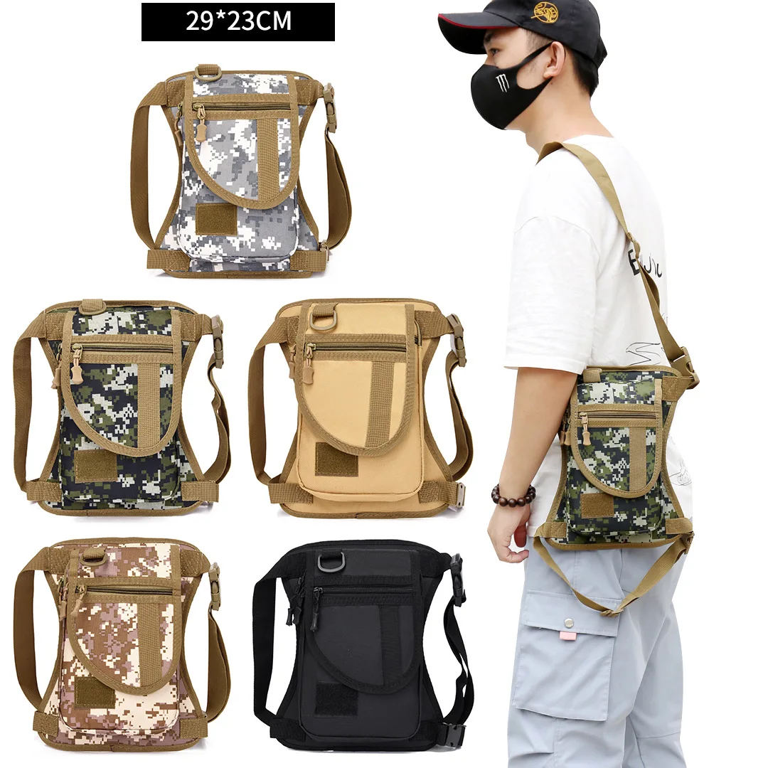 Wholesale Tactical Motorcycle Leg Bag  Waist Thigh Leg Pouch Bag Motorcycle Bag OEM Leg Purse And Belt