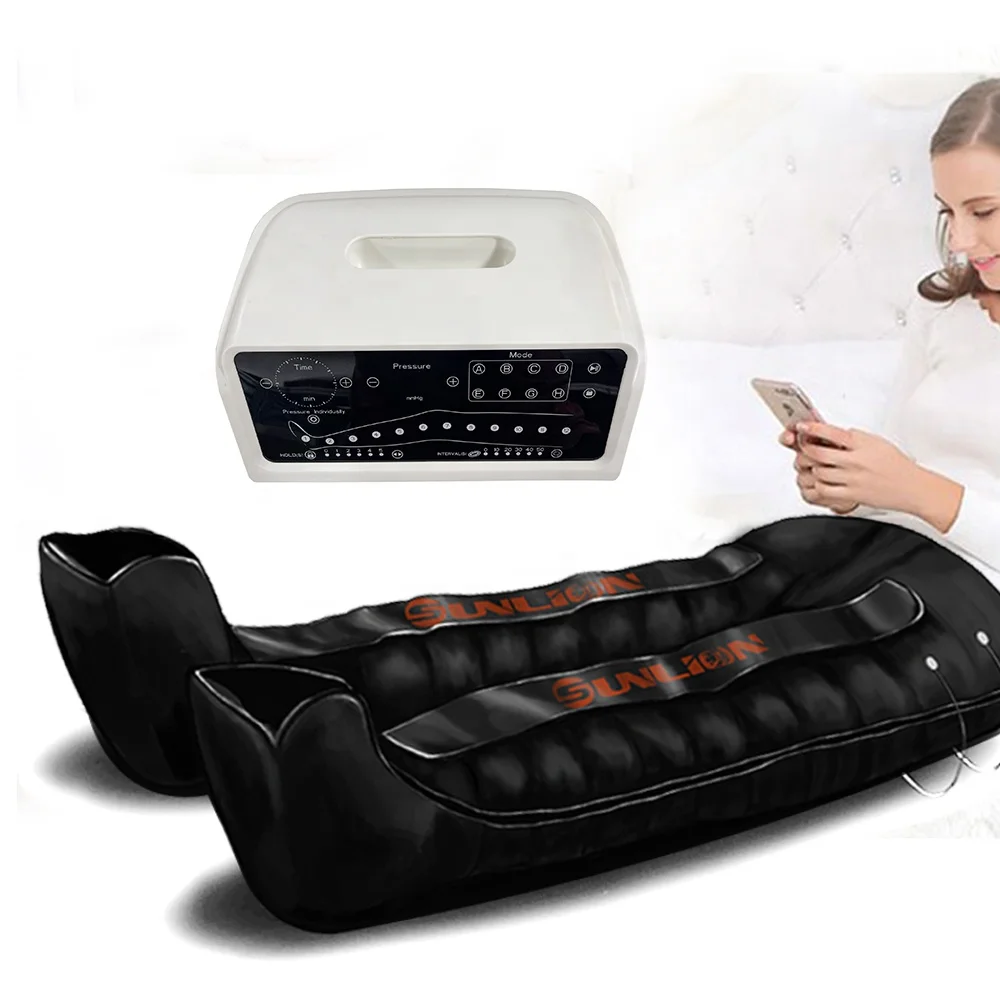 Medical Device CE Approved Physical Therapy Equipments Electric Plastic VU Air Compression Therapy System Nylon Drainage Device