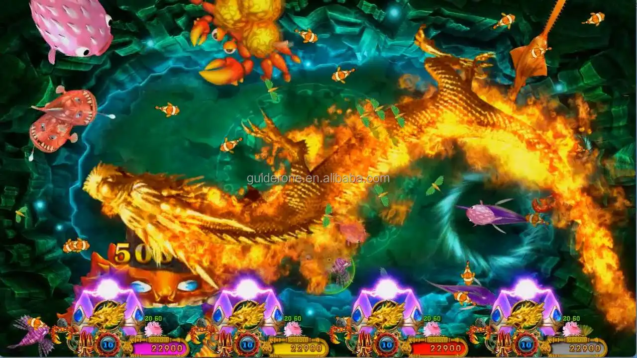 2024 Newest IGS High Profits Online Fish Game Kits 10 Players Fish Game Software Table Thunder Dragon Deluxe