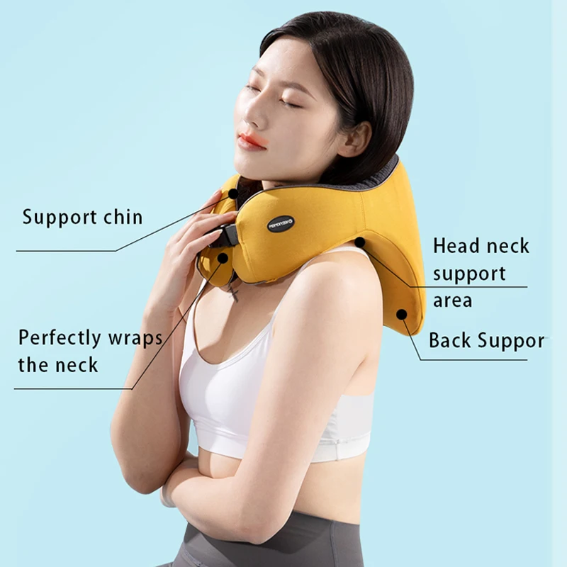 neck protection firm neck roll travel Pillow u shaped travel memory foam neck pillow