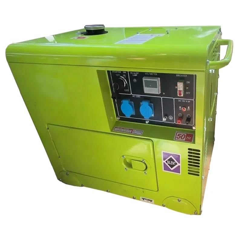 Diesel Generators 10 kva Home Generating Kva 7.5kva 8kw 10kw 3 Phase Electric Air Cooled Back Up Portable Generator Sets