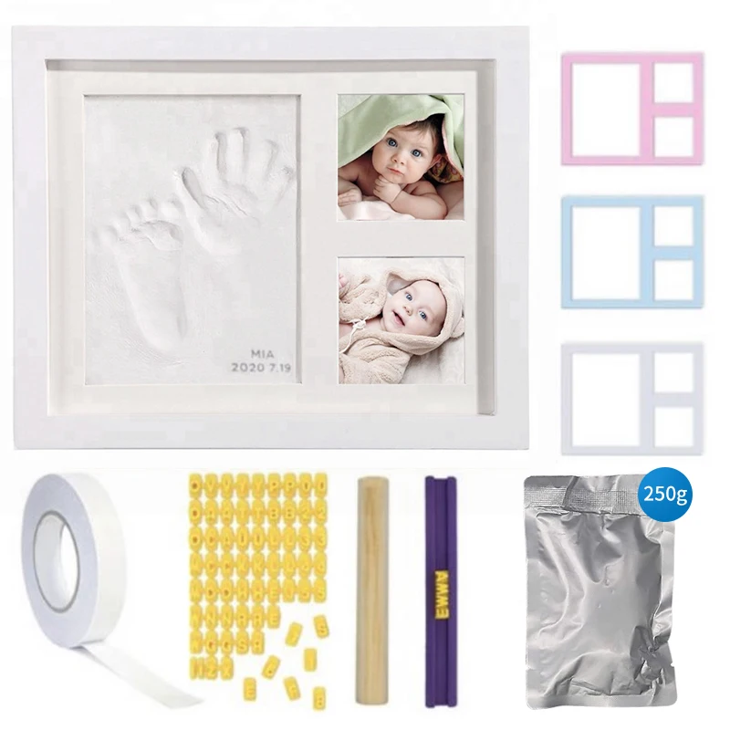 OYUE baby handprint and footprint makers kit baby footprint handprint baby clay handprint kit