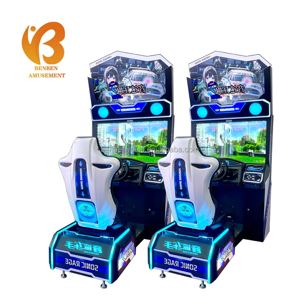 Amusement Park car racing simulator game machine arcade car racing machine