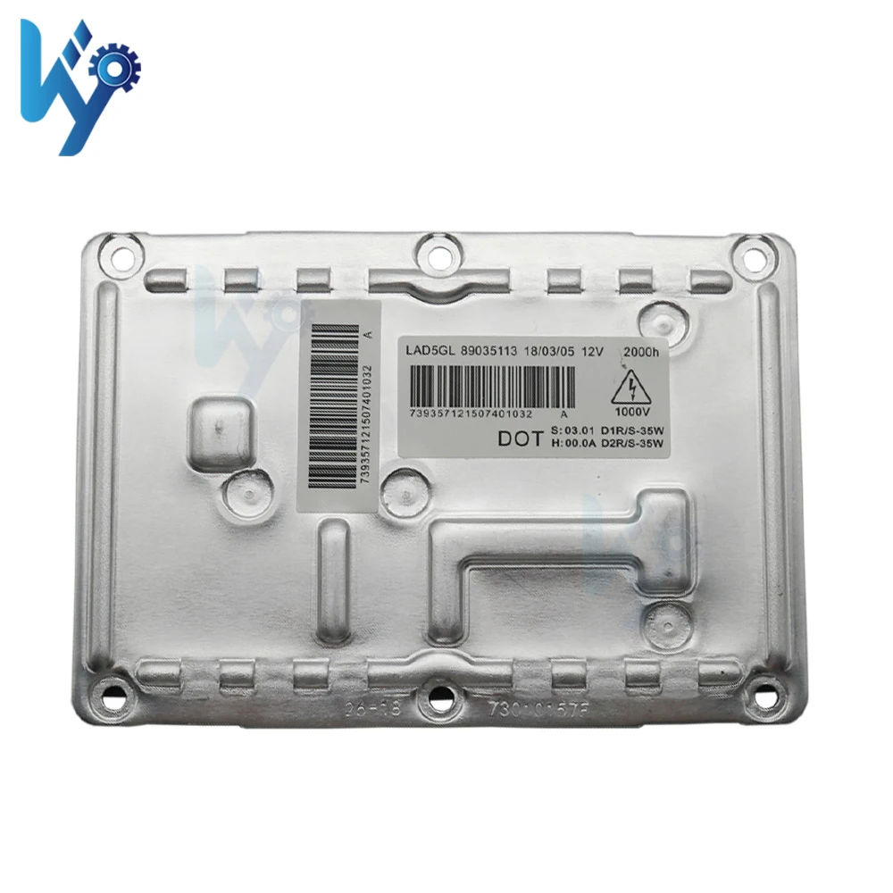 KY OEM 89035113 D1S D1R HID Xenon Headlight Ballast Control Unit 4 PINS LAD5GL 3D0907391B 89030471 30796959 V W Car  Auto Parts