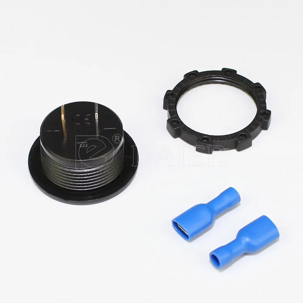 High Quality 12V 24V DC Car LED Display Voltmeter digital Meter Gauge Waterproof Monitor Indicator for Motorcycle Car Marine