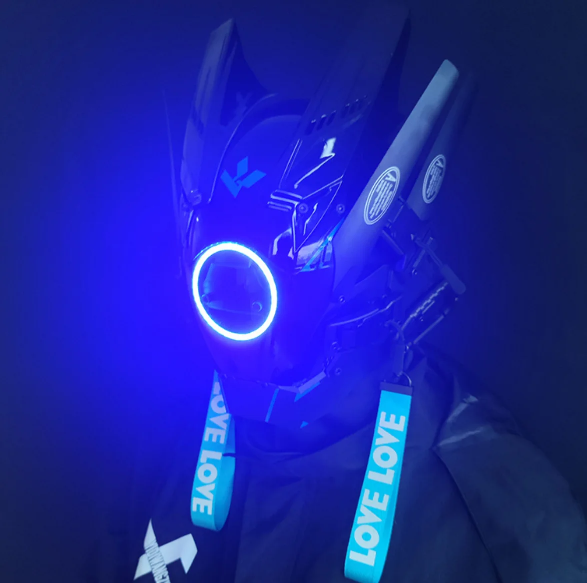 Guangzhou Namchi Hot Sale Amazing Robot Helmet Led Change Face Costumes Robotic Cosplay Costume Cosplay Suits