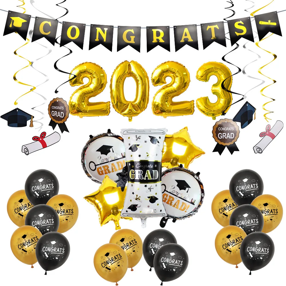 graduation balloon set graduation balloons 2023 Balloons for Graduation Party Decorations 2023