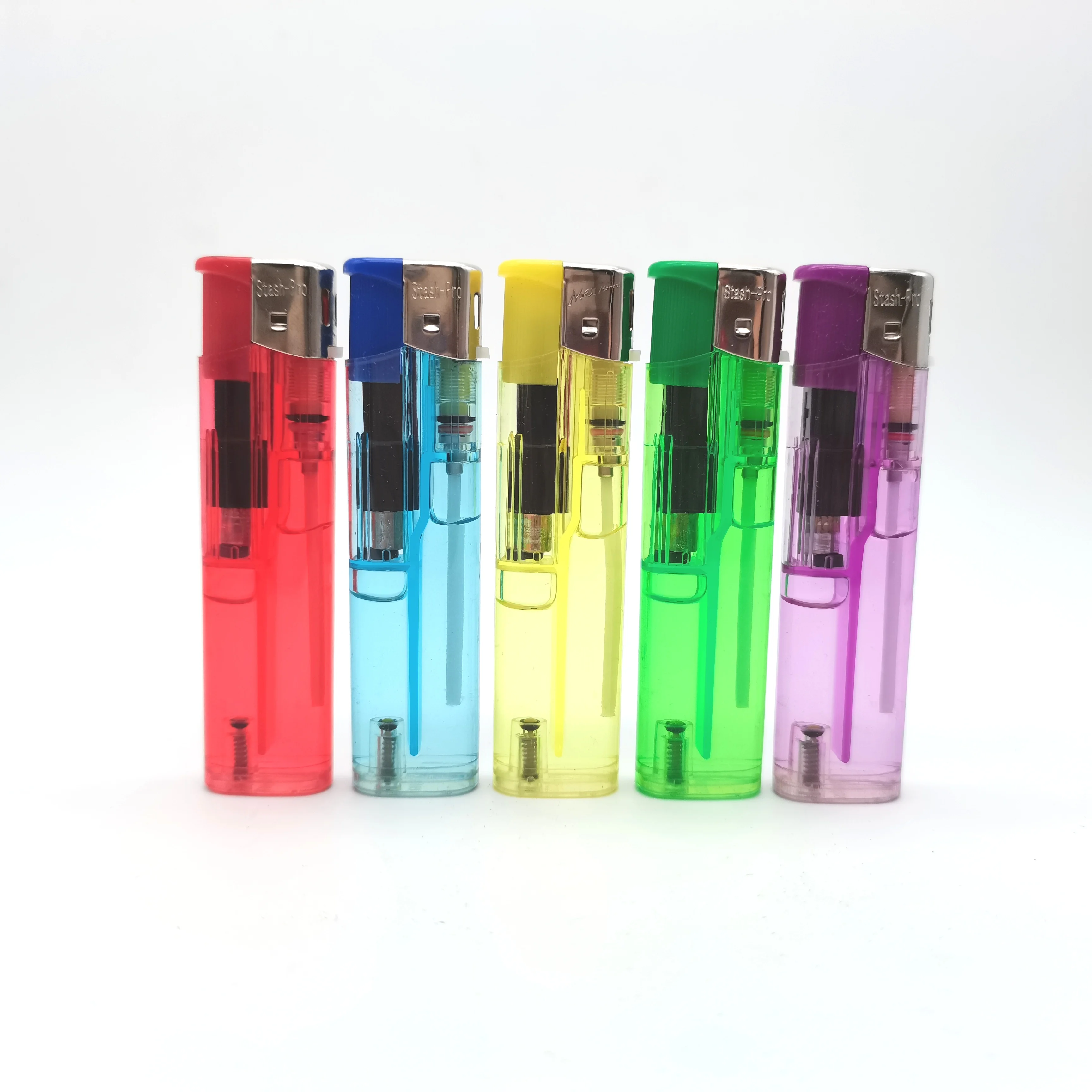 Electronic Butane Gas Lighter Wholesale Plastic Modern Cigarette Lighter OEM