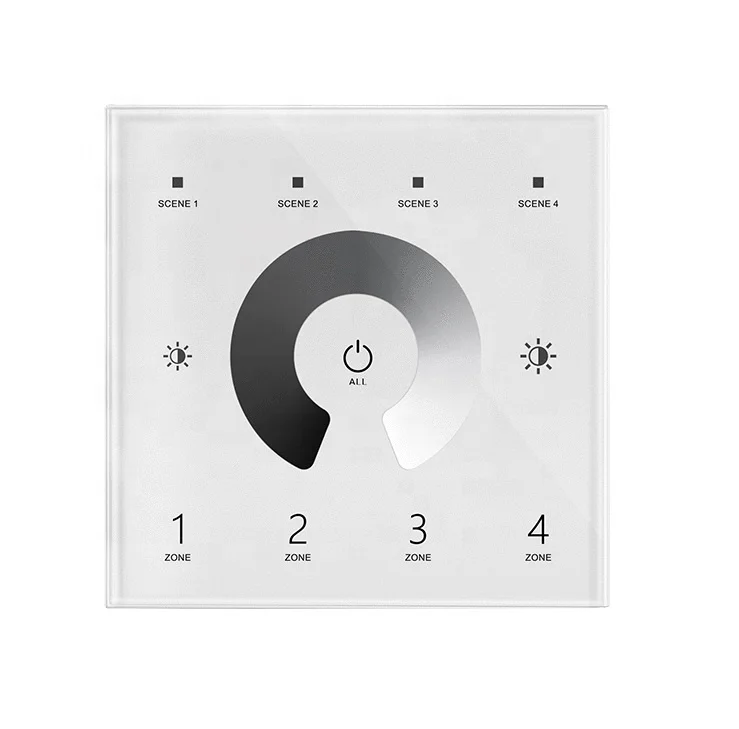 T11 12 T13 T14 DMX512 RF 2 4 ГГц Одноцветный двойной белый RGB RGBW настенный контроллер сенсорной панели