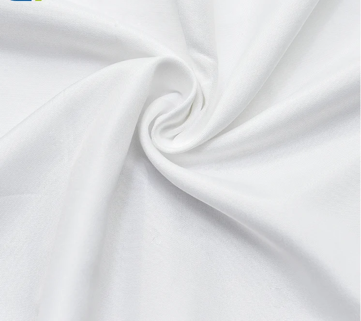 100%polyester bleached microfiber fabric for home textile raw material