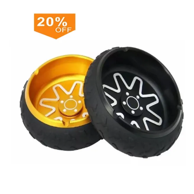 USA stock !!!  Best Premium Quality Seller metal tire shape ashtray Metal Cigar Indoor Outdoor Ashtray