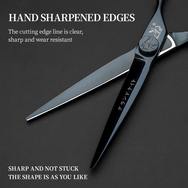 Продукт 6 0 дюймов Hitachi 440C Стальные Ножницы Для Стрижки Волос Парикмахерские ножницы