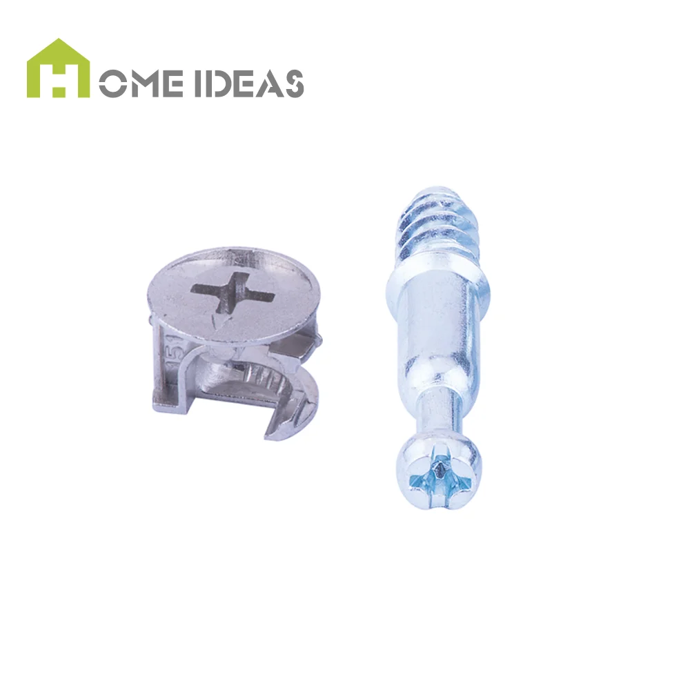 Mini Fix Cam Eccentric Connecting Fitting Dowel Nut Fitting Eccentric Wheel For Furniture