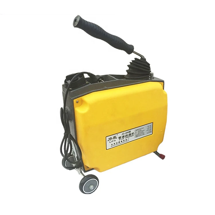 Professional Factory Made Good Quality Sectional Pipe Drain Cleaner Auger Drain Cleaning Machine