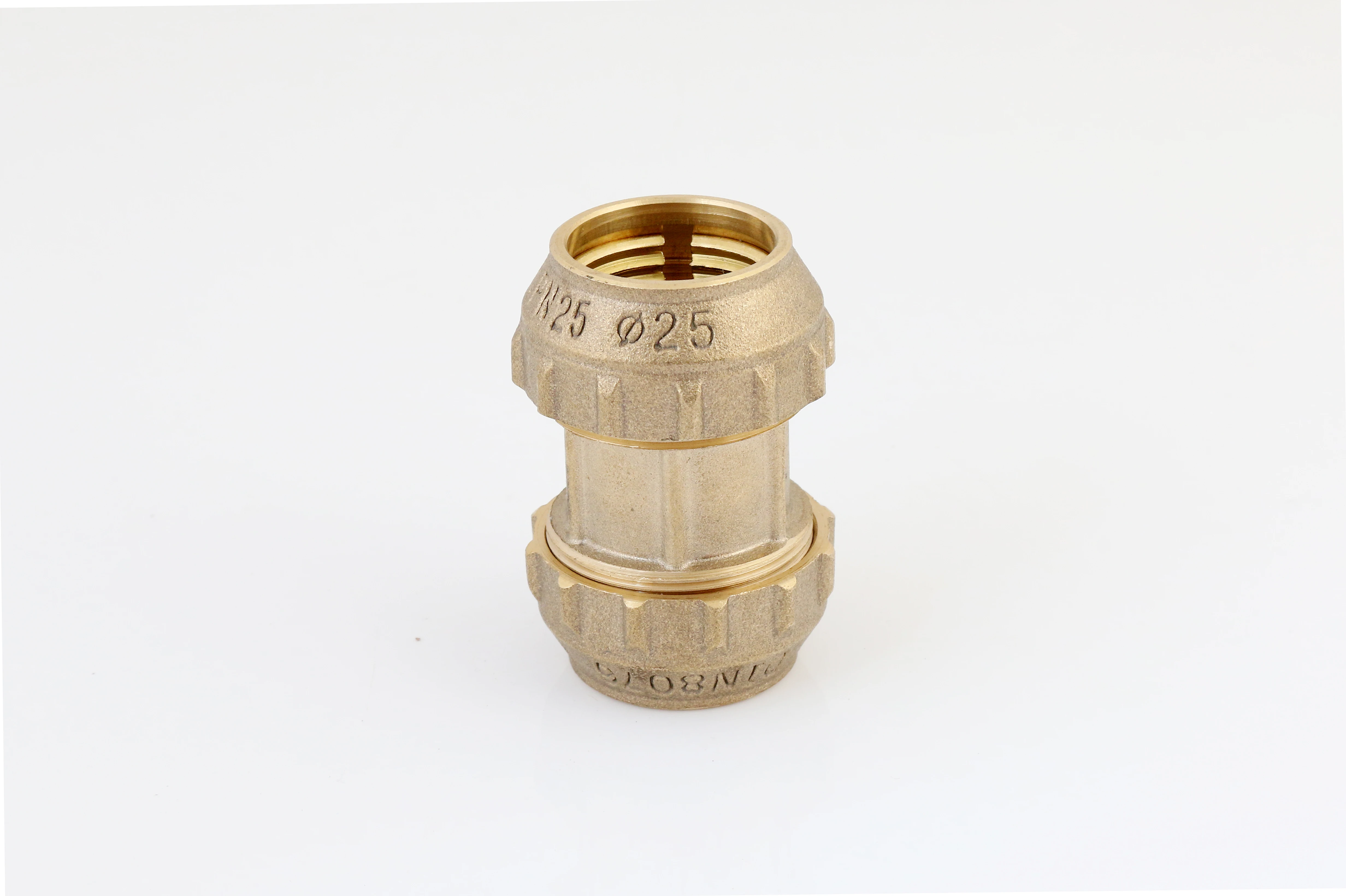 Brass compression fittings for PE pipe plumbing fittings PE fittings Plumbing Materials
