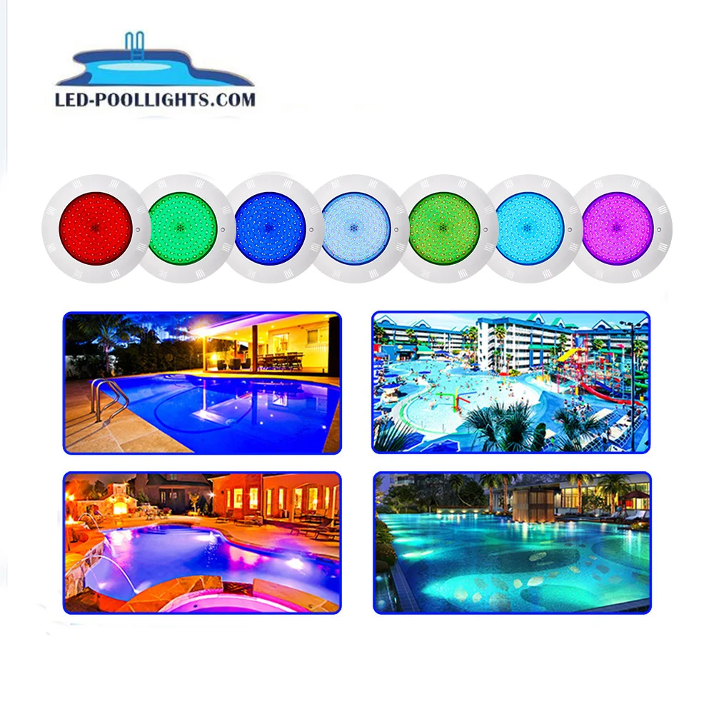 Pool Light underwater Input IP68 waterproof Underwater application Swimming pool led lights 12W pool light