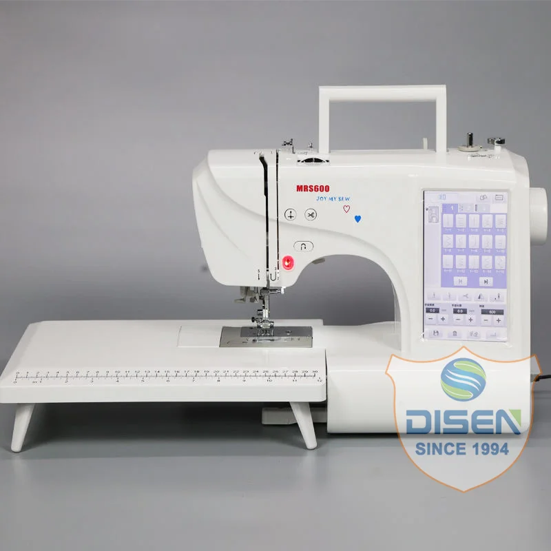 MRS600 Factory direct sale portable household sewing machine computerized embroidery machine single needle