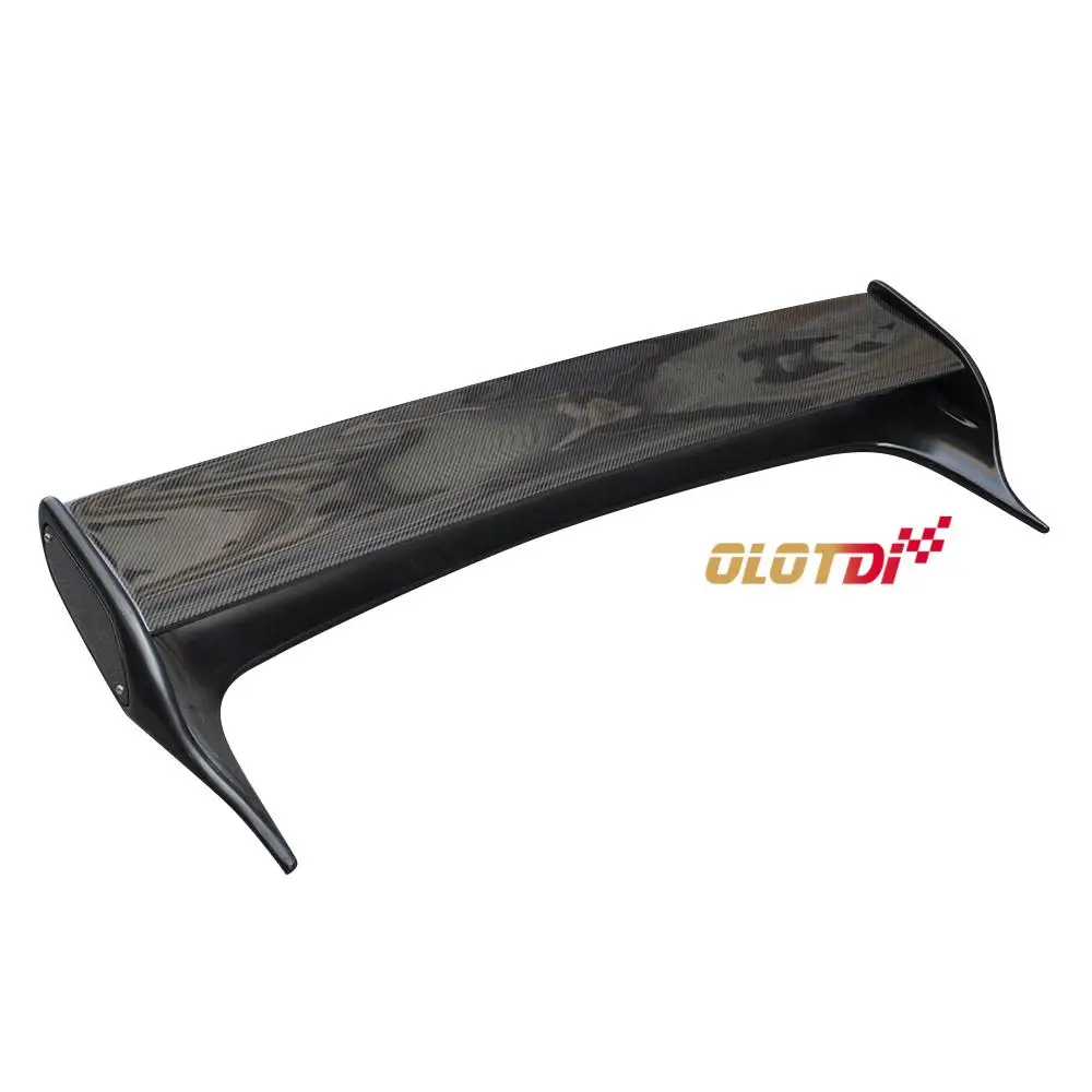 JDM Style Carbon Rear Trunk Spoiler Wing Boot Lip for Nissan Skyline GTR R32 Auto Tuning