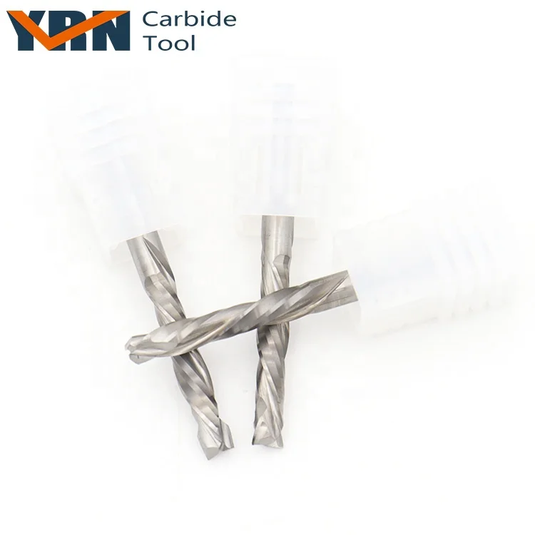 Anti-vibration High Speed Carbide Milling Tool For Wood CNC Compression End Mills