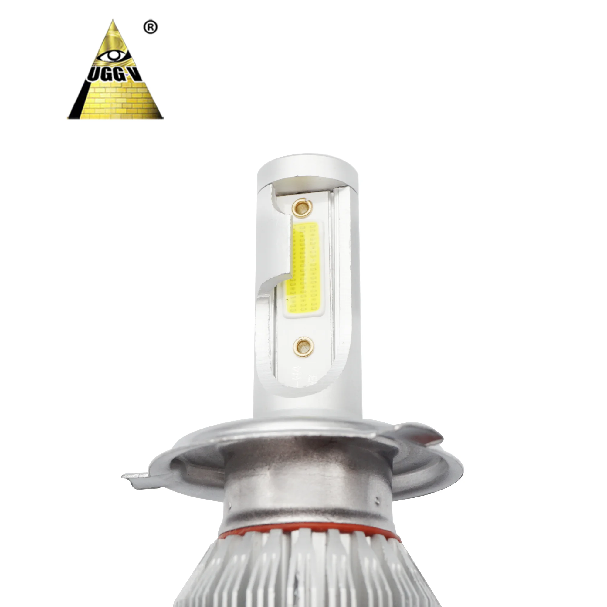 Best Factory Price C6 H4 for Auto Parts H4 LED Headlights from UGGV