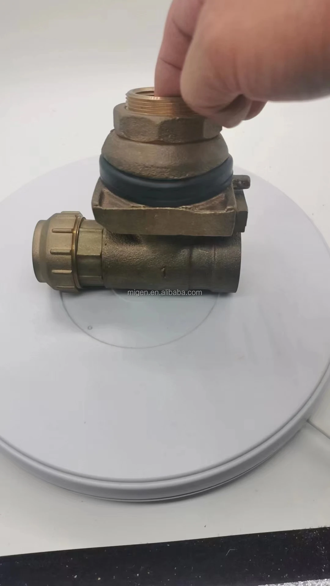 Brass or Customized  Pitless Adapter with 1inch Drop Pipe and Discharge for Depp Well Pump with connect