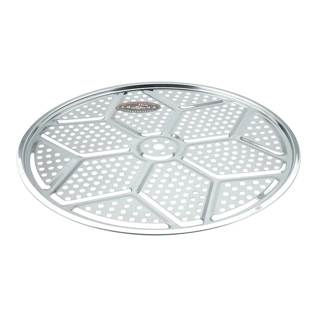 18-62cm round ultra-thick stainless steel egg steamer sheet ISO kitchen steam gasket sheet steamer sheet cookware steam basket