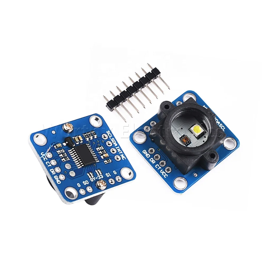 Electronic parts color sensing recognition sensor color Sensor GY-33 TCS34725 development board module