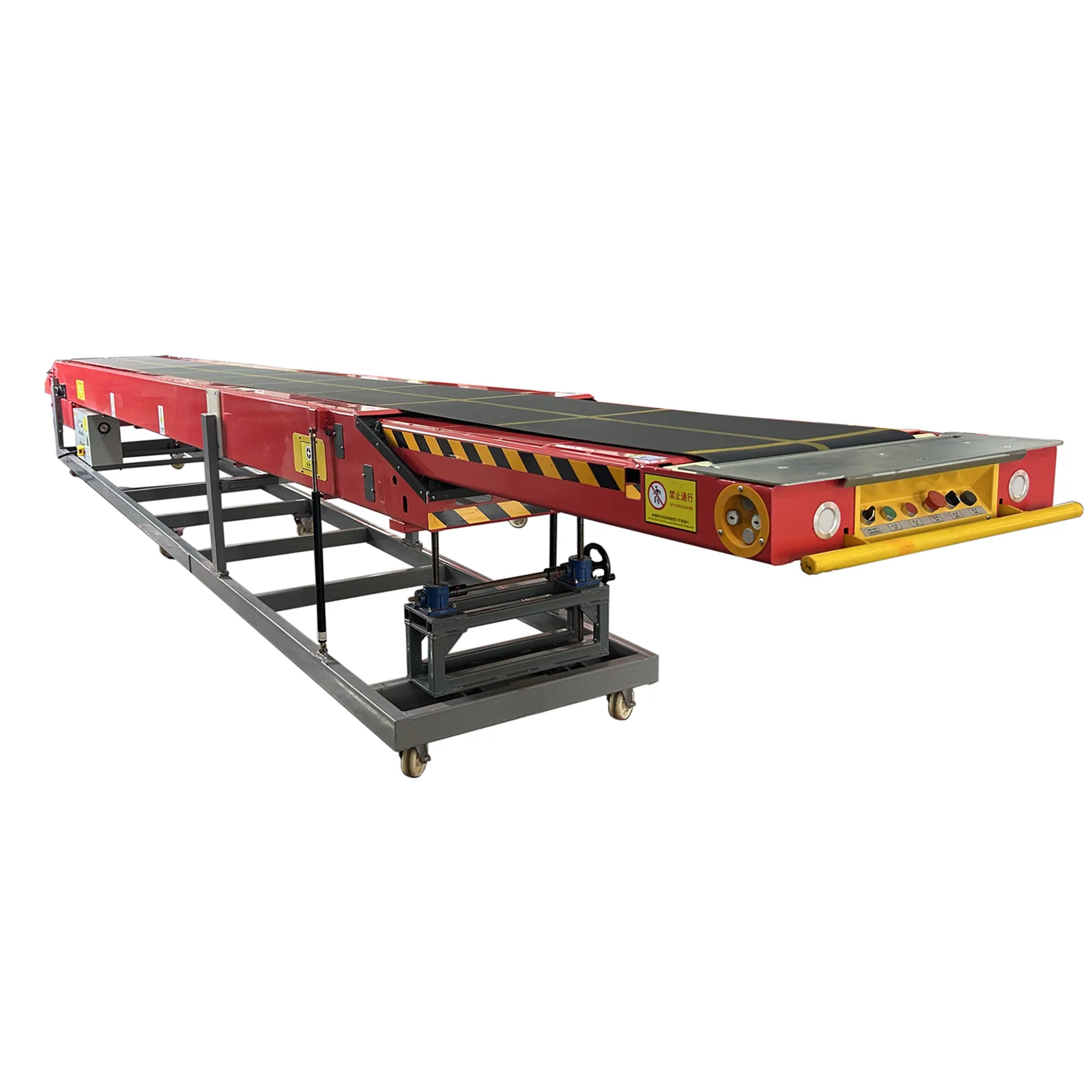High Quality Truck Loading and Unloading Portable Telescopic Belt Conveyor Simple Operation with lifting system