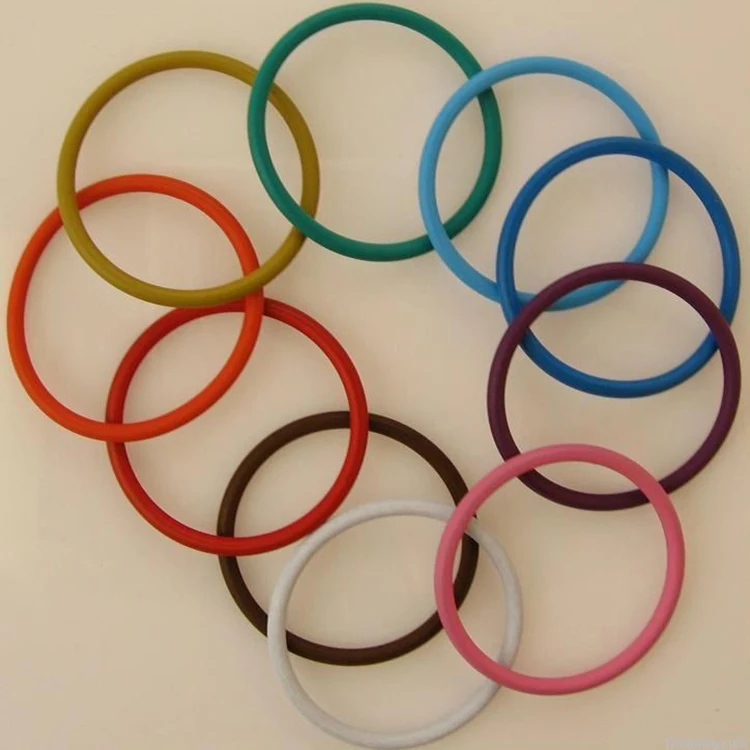manufacturer custom high quality filled ptfe o rings virgin ptfe flange gaskets colored plastic sealing ring