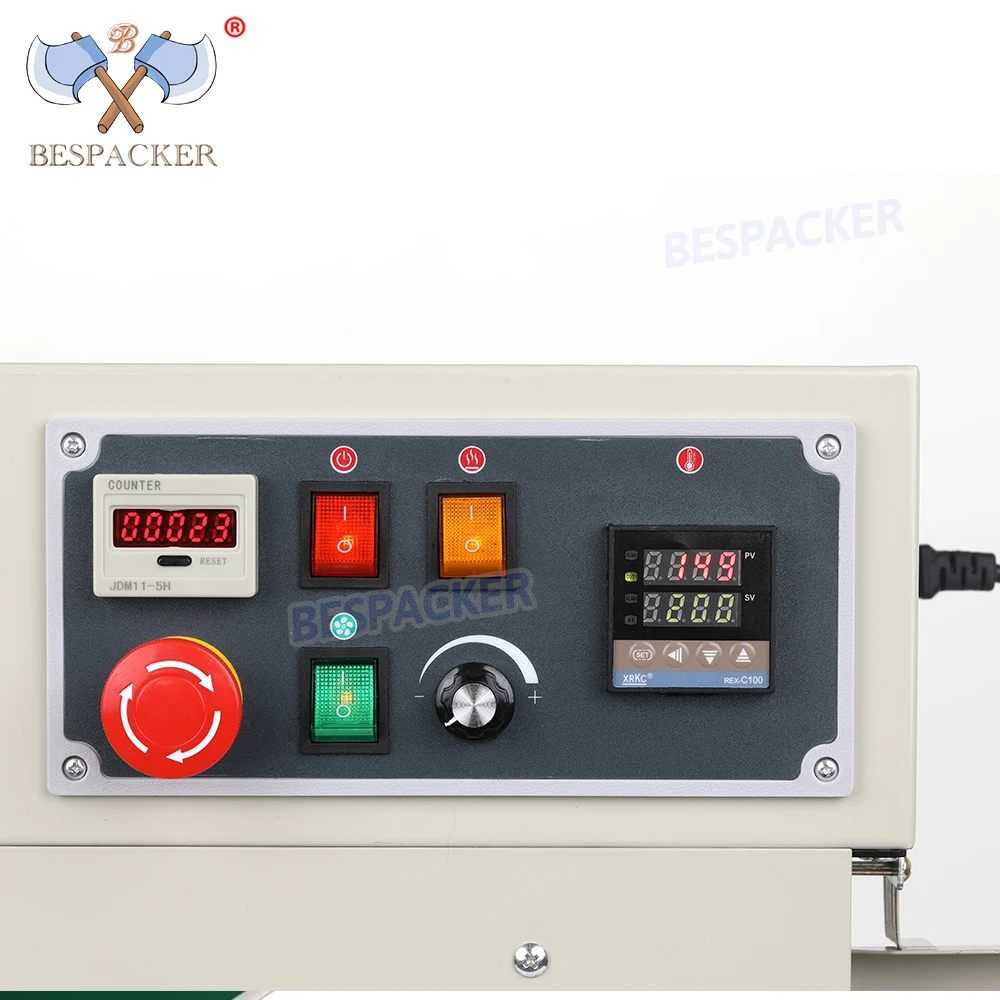 Bespacker Automatic FR-880 High Quality Continuous Food Snacks Bag Sealing Machine With