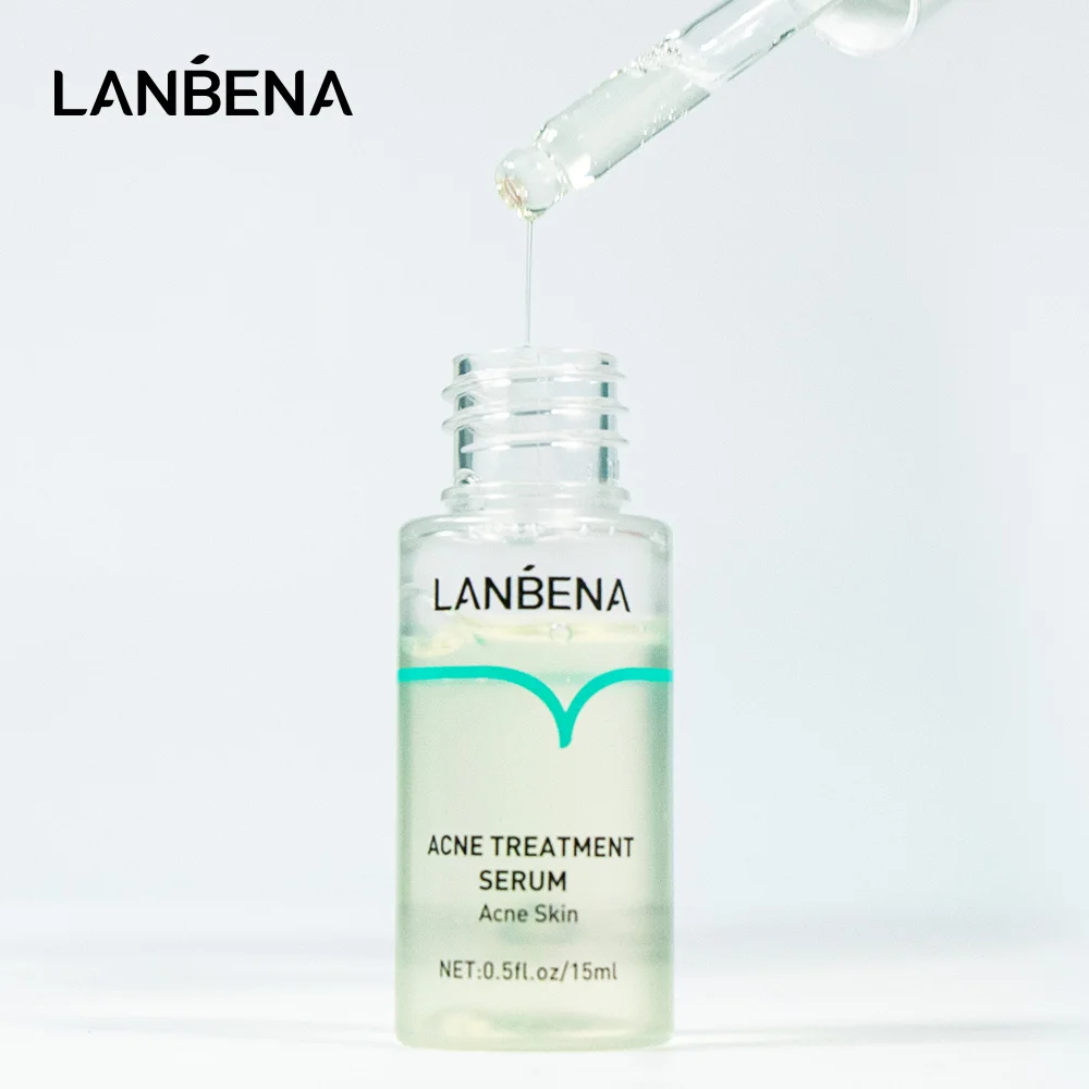 LANBENA травяная Сыворотка для лица против акне Niacinamide крем прыщей чувствительной кожи