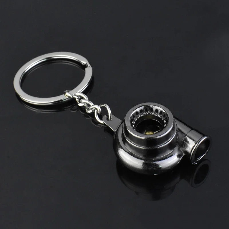 Factory Best Price Car Retrofit Turbo Metal Key Ring Air Blower keychain Accessories