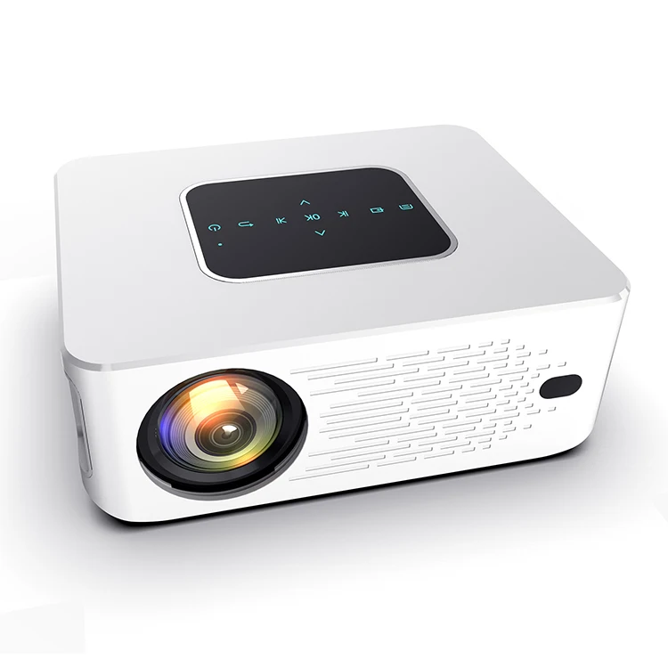 Home Projector 1080P LED  4K 8800 Lumens Android 9.0 2+32G RAM ROM 5G WiFi Full HD LCD Home Theater Projector Android TV