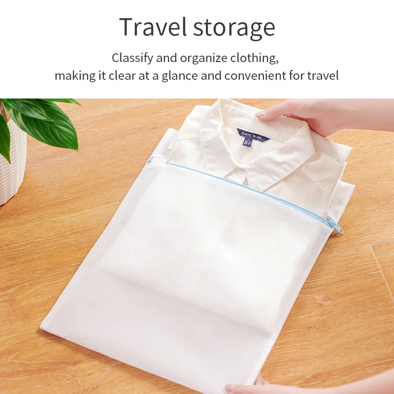 Mesh Laundry Bags 16 x 12 Inch Laundry Wash Bag Colorful Zipper for Blouse Hosiery Stocking Underwear