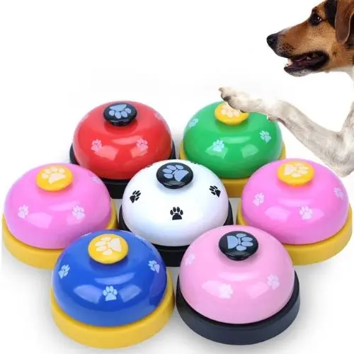 
Wholesale Multi-colored Metal Dog Training Bell Pet Dog Door Bell for Potty Training 