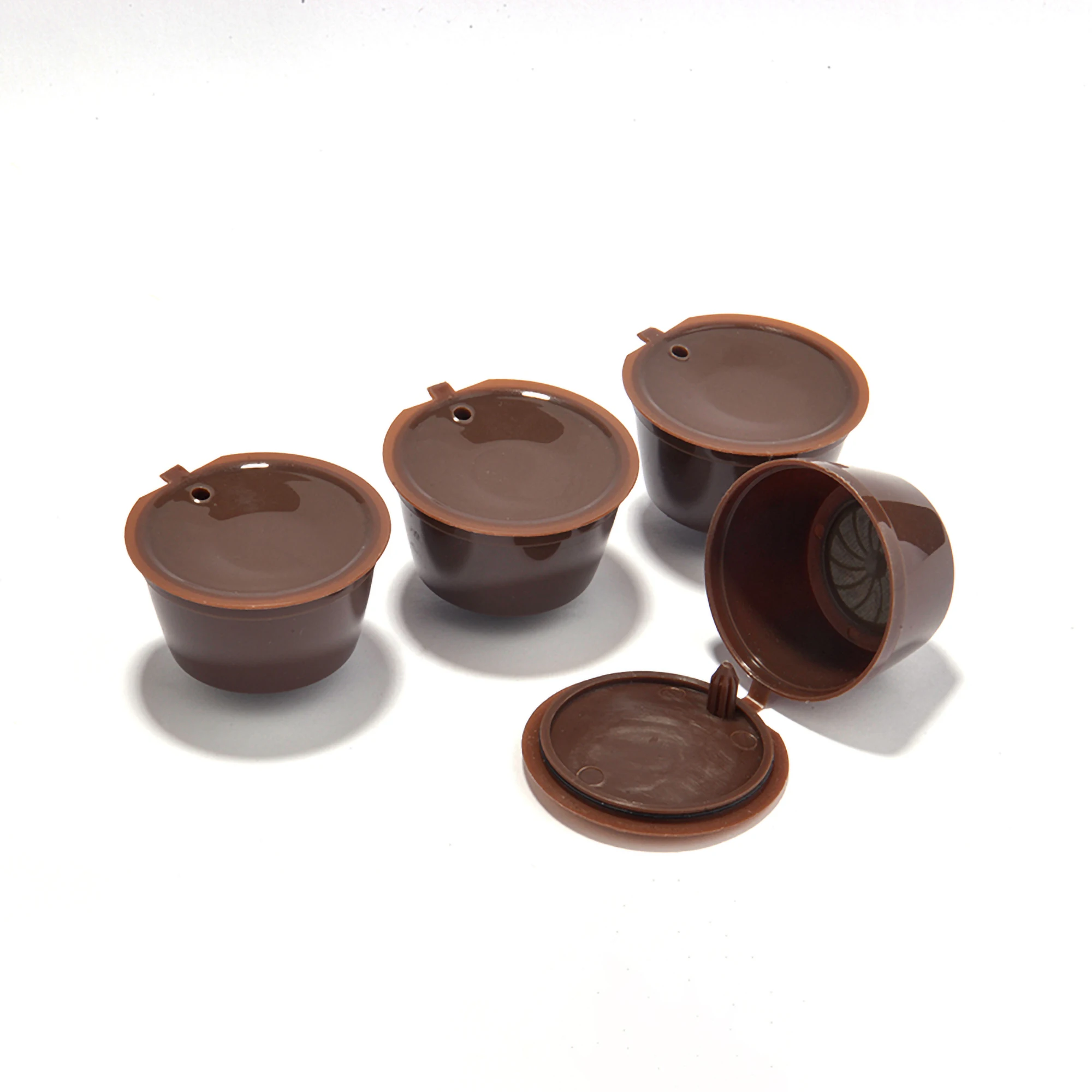 Пластиковая многоразовая кофейная капсула Dolce Gusto совместимая с кофейной капсулой