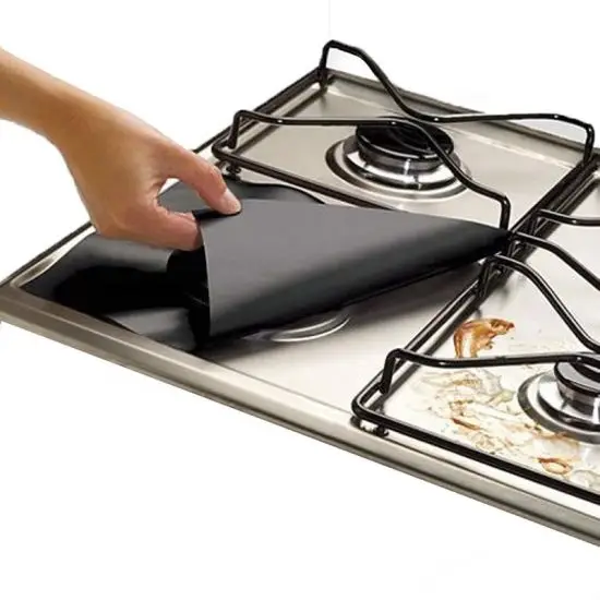 
Heat Resistant Induction Hob Protector Table Stove Burner Oven Gas Gap Cover Top Protector 