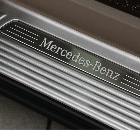 Car door sill strips for interior and exterior trim door screed pedals for Hyundai H1 Vito, v-class