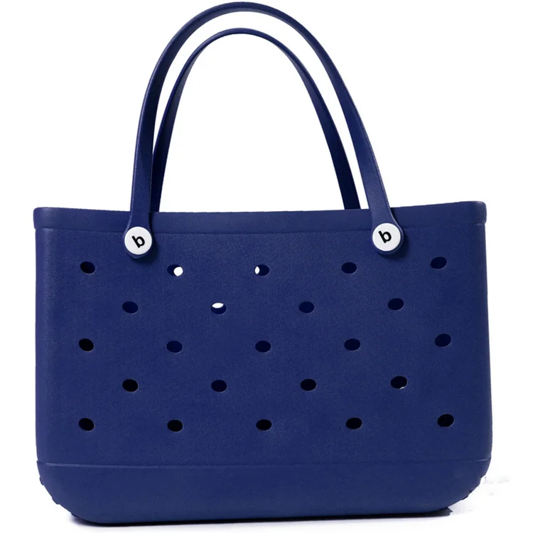 Outdoor Fashion Camping Tote Simply Southern Eva Silicone Beach Bogg Bag Large For Pack  More Items