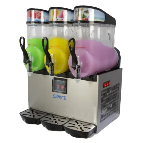 3 tanks slush ice machine kitchen restaurant refrigeration equipment juice freezer