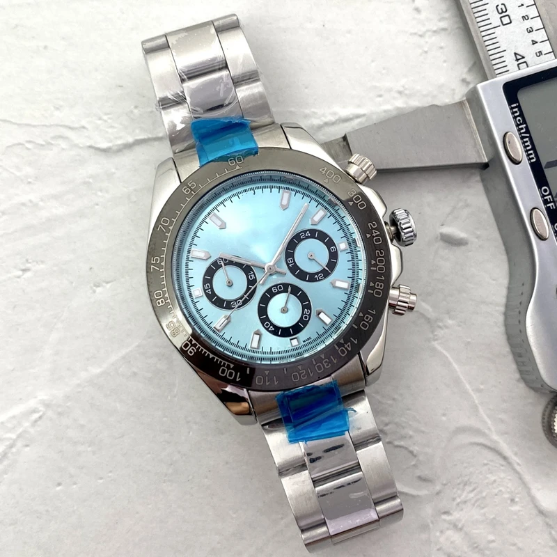 Famous Brands Luxury Men Watch 40mm 904L Quartz Movement Luminous Waterproof Stainless Steel Automatic Mechanical Watches