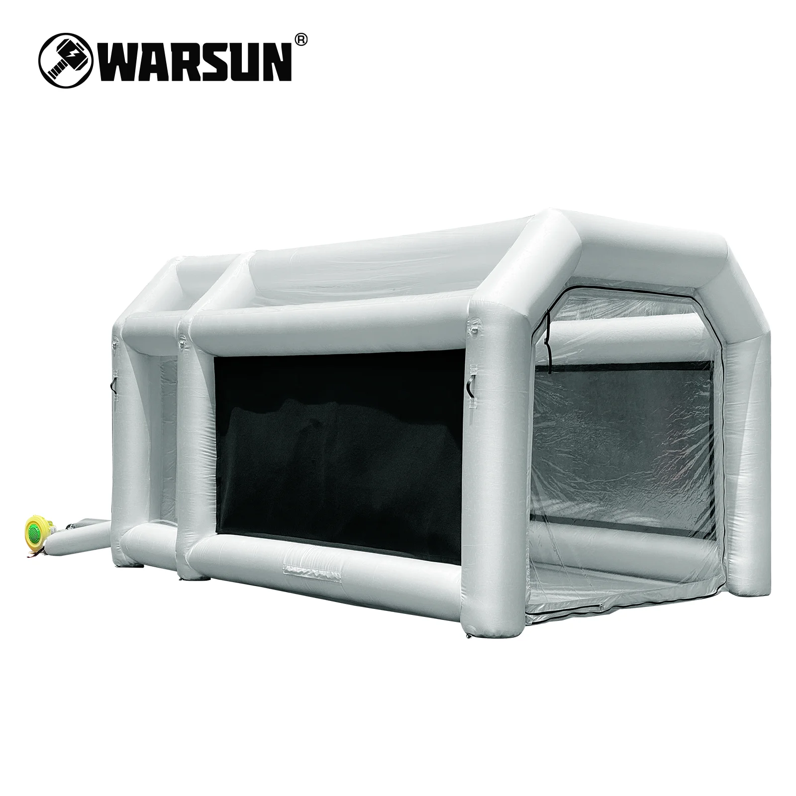Warsun Low Price 4m  Inflatable Spray Paint Booth Spray Paint Tent For Airbrush Painting