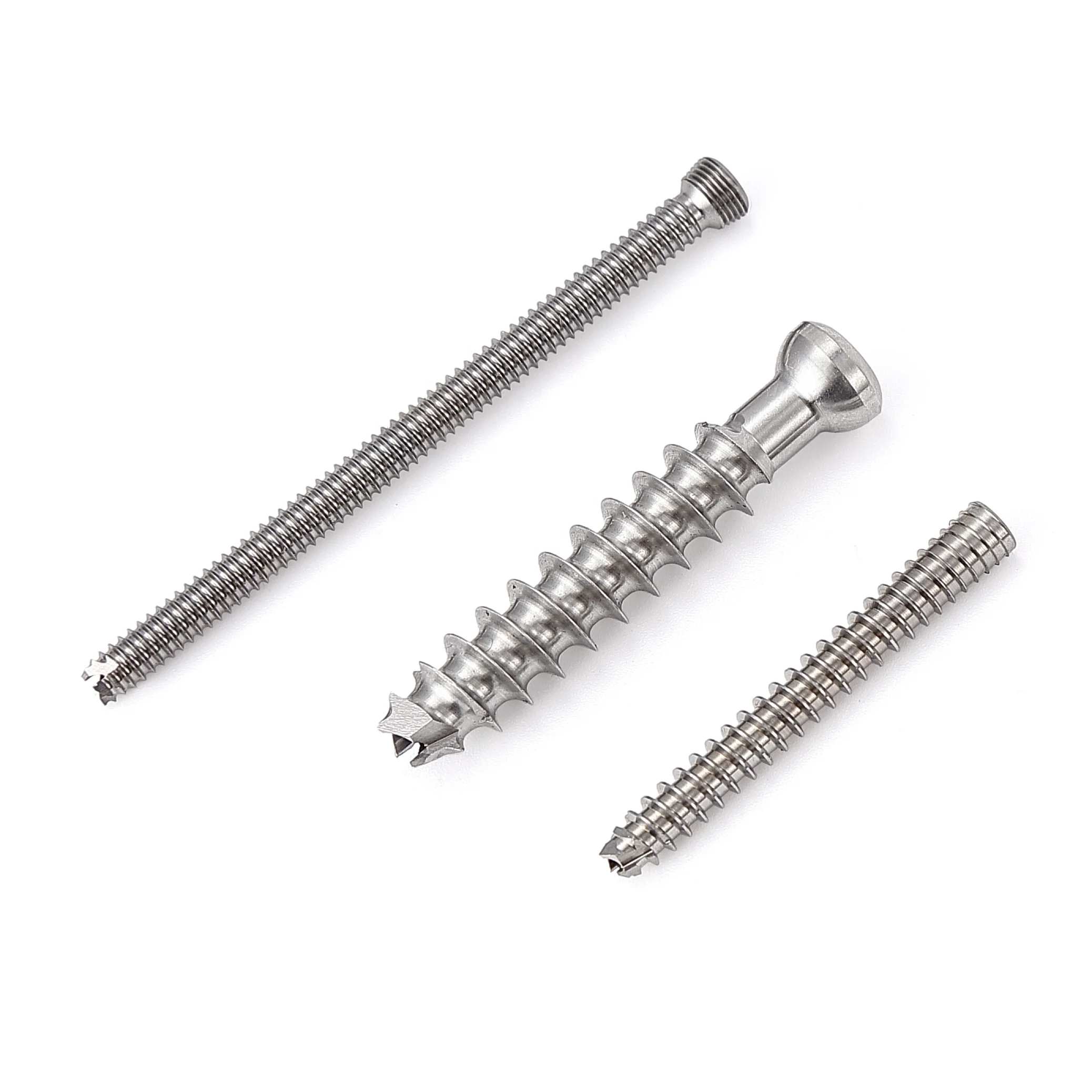 Orthopedic 7.0mm Cannulated Screw 16mm Thread Veterinary Orthopedic Implants 7.0mm Cannulated Screw 45mm