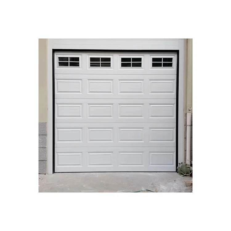 China Manufacturer Automatic Large Auto Lift Steel Overhead Motorized Bifold Sectional Garage Door