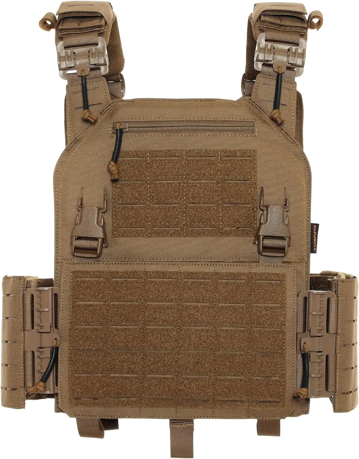 BSCI factory OEM custom logo adjustable nylon men women quick release mag molle training tactical vest
